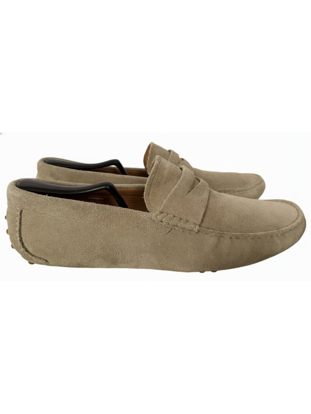 New Republic Monaco Suede Driving Loafers Tan Men's Size 11.5